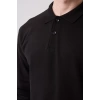 Galanthus Polo Sweat Erkek Uzun Kollu Pamuklu Sweatshirt İş ve Günlük Kullanım İçin