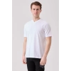 Galanthus V Yaka T-shirt - Nefes Alabilir, Rahat Ve Şık Tasarım