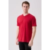 Galanthus V Yaka T-Shirt - Nefes Alabilir, Rahat ve Şık Tasarım