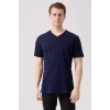 Galanthus V Yaka T-Shirt - Nefes Alabilir, Rahat ve Şık Tasarım
