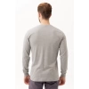 Gaura V Yaka Uzun Kollu T-shirt - Pamuklu, Nefes Alabilir, Rahat Kesim, Günlük Ve İş Kullanımı İçin