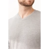 Gaura V Yaka Uzun Kollu T-shirt - Pamuklu, Nefes Alabilir, Rahat Kesim, Günlük Ve İş Kullanımı İçin