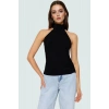 Halter Yaka Kolsuz Bluz Polyester Regular Kalıp İş ve Günlük Şık Görünüm Premium Kalite