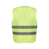 Hi-vis F.sarı Reflektörlü İş Güvenliği Yeleği Yüksek Görünürlük Trafik & İnşaat