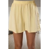 Homewear Şortlu Pijama Takımı Viskoz Bağlamalı Regular Kalıp Rahat Profesyonel Görünüm