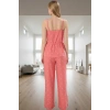 İnce Askılı Dantelli Shally Dokuma Pijama Takımı Uzun Ömürlü Premium Kalite Zarifane Tasarım
