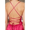 İnce Askılı Saten Pijama Takımı Boru Paça Şort Rahat ve Şık Tasarım Görünüm