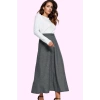 Kadın A line Maxi Etek Polyester Pamuk Rahat Günlük Stil Hafta Sonu Yaz Aylarının Vazgeçilmezi