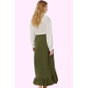 Kadın Anvelop Etek Maxi Boy Sarong Kesim Rahat Yazlık Giyim Günlük Kullanım Modern Tasarım