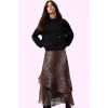 Kadın Astarlı Kemerli Maxi Etek Polyester Dokuma Kumaş Günlük Kullanım Yaz Aylarının Vazgeçilmezi