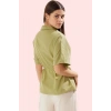 Kadın Basic Fitted Gömlek Pamuk Yazlık Şıklık Dayanıklı Malzeme Yaz Aylarının Vazgeçilmezi