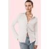 Kadın Basic Fitted Gömlek Renk Uzun Kollu Önden Bağlama Detayı ile Şık Yaz Aylarının Vazgeçilmezi