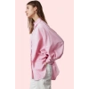 Kadın Basic Gömlek Çizgili Dokuma Terrycotton Yazlık Günlük Hafta Sonu Yaz Aylarının Vazgeçilmezi