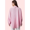 Kadın Basic Gömlek Çizgili Dokuma Terrycotton Yazlık Günlük Hafta Sonu Yaz Aylarının Vazgeçilmezi