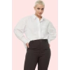 Kadın Basic Gömlek Dokuma Kumaş Günlük Şıklığı İçin Özel Günler Yaz Aylarının Vazgeçilmezi