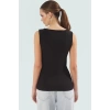 Kadın Bisiklet Yaka Fitted Örme Bluz Günlük Stil Rahat Ve Şık Özel Tasarım