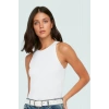 Kadın Bisiklet Yaka Fitted Viskoz Bluz Rahat Yazlık Günlük Modern Stil Özel Tasarım