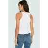 Kadın Bisiklet Yaka Fitted Viskoz Bluz Rahat Yazlık Günlük Modern Stil Özel Tasarım
