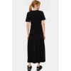 Kadın Bisiklet Yaka Örme Maxi Elbise Rahat Yazlık Günlük Stil Kullanım Modern