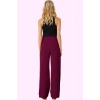 Kadın Boru Paça Pantolon Polyester Elastan Günlük Ve İş Kullanımı Yaz Aylarının Vazgeçilmezi