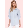 Kadın Boyfriend Geniş Kalıp Pamuklu Gömlek Günlük Casual Stil Hafta Sonu Dayanıklı Malzeme