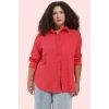 Kadın Boyfriend Gömlek Düz Desen Regular Kalıp Günlük Kullanım Hafta Sonu Kaliteli Malzeme