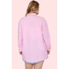 Kadın Boyfriend Gömlek Düz Desen Regular Kalıp Günlük Kullanım Hafta Sonu Kaliteli Malzeme
