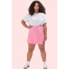 Kadın Büyük Beden Yazlık Kısa Şort Etek Günlük Casual Dokuma Hafta Sonu Yaz Aylarının Vazgeçilmezi