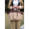 Kadın Büyük Tote Çanta Suni Deri Detaylı Geniş Hacimli Omuz Çantası Modern Stil Özel Tasarım