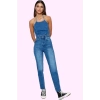 Kadın Care Koleksiyonu Denim Mom Jean Yüksek Bel Rahat Günlük Hafta Sonu Dayanıklı Malzeme