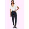 Kadın Care Koleksiyonu Denim Mom Jean Yüksek Bel Rahat Günlük Hafta Sonu Dayanıklı Malzeme