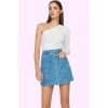 Kadın Care Koleksiyonu Pamuk Mini Denim Etek Günlük Ve Yaz Şıklığı Hafta Sonu Modern Tasarım
