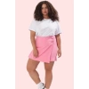 Kadın Casual Stil Büyük Beden Şort Etek Fiyonklu Geniş Paça Yaz Günlük Kullanım Hafta Sonu