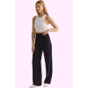 Kadın Casual Wide Leg Pantolon Polyester Kumaş Rahat Kesim Günlük Yaz Aylarının Vazgeçilmezi