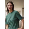 Kadın Çiçekli Pijama Takımı Rahat Pamuklu Örme Kumaş Trend Tasarım Yüksek Kalite Modern Stil