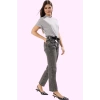 Kadın Comfort Straight Jean; Denim Normal Bel Uzun Boy Günlük Kullanım Yaz Aylarının Vazgeçilmezi