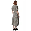 Kadın Cool & Comfort Animal Baskılı A Kesim Maxi Elbise Tam 90 100 Karakter Kaliteli Şık Rahat