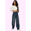 Kadın Denim Baggy Jean Pantolon Yüksek Bel Casual Tasarım Günlük Kullanım Kaliteli Malzeme