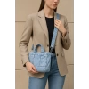 Kadın Denim Çapraz Askılı Mini Çanta Günlük Kullanım için Şık Tasarım Uzun Ömürlü Mükemmel Uyum