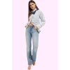 Kadın Denim Flare Jeans Düşük Bel İspanyol Paça Günlük Kullanım Yaz Aylarının Vazgeçilmezi