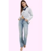Kadın Denim Flare Jeans Düşük Bel İspanyol Paça Günlük Kullanım Yaz Aylarının Vazgeçilmezi
