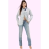 Kadın Denim Flare Jeans Düşük Bel İspanyol Paça Günlük Kullanım Yaz Aylarının Vazgeçilmezi