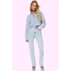 Kadın Denim Flare Pantolon Yüksek Bel Regular Boy Casual Günlük Stiller Yaz Aylarının Vazgeçilmezi