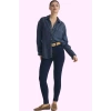 Kadın Denim Jegging Skinny Kalıp Yüksek Bel Günlük Casual Stretch Yaz Aylarının Vazgeçilmezi