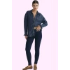 Kadın Denim Jegging Skinny Kalıp Yüksek Bel Günlük Casual Stretch Yaz Aylarının Vazgeçilmezi