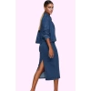 Kadın Denim Midi Kalem Etek Kemer Detayı ile Şıklık ve Konfor Günlük Kullanım Modern Tasarım