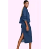 Kadın Denim Midi Kalem Etek Kemer Detayı ile Şıklık ve Konfor Günlük Kullanım Modern Tasarım