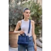 Kadın Denim Omuz Çantası Şık ve Fonksiyonel Günlük Tasarım Trend Tasarım Günlük Kullanım İçin