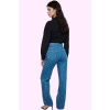 Kadın Denim Pamuk Uzun Boy Yüksek Bel Wide Leg Jean Pantolon Günlük Kullanım Modern Tasarım