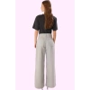 Kadın Denim Pantolon Pamuk Rahat Geniş Paça Günlük Kullanım İçin Yaz Aylarının Vazgeçilmezi